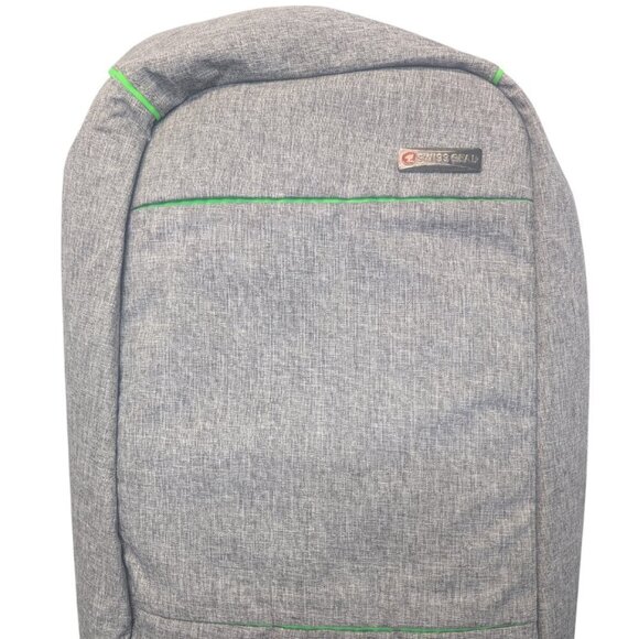 Swiss Gear Back Pack Laptop Bag Work Office Travel - Gray - Picture 1 of 10